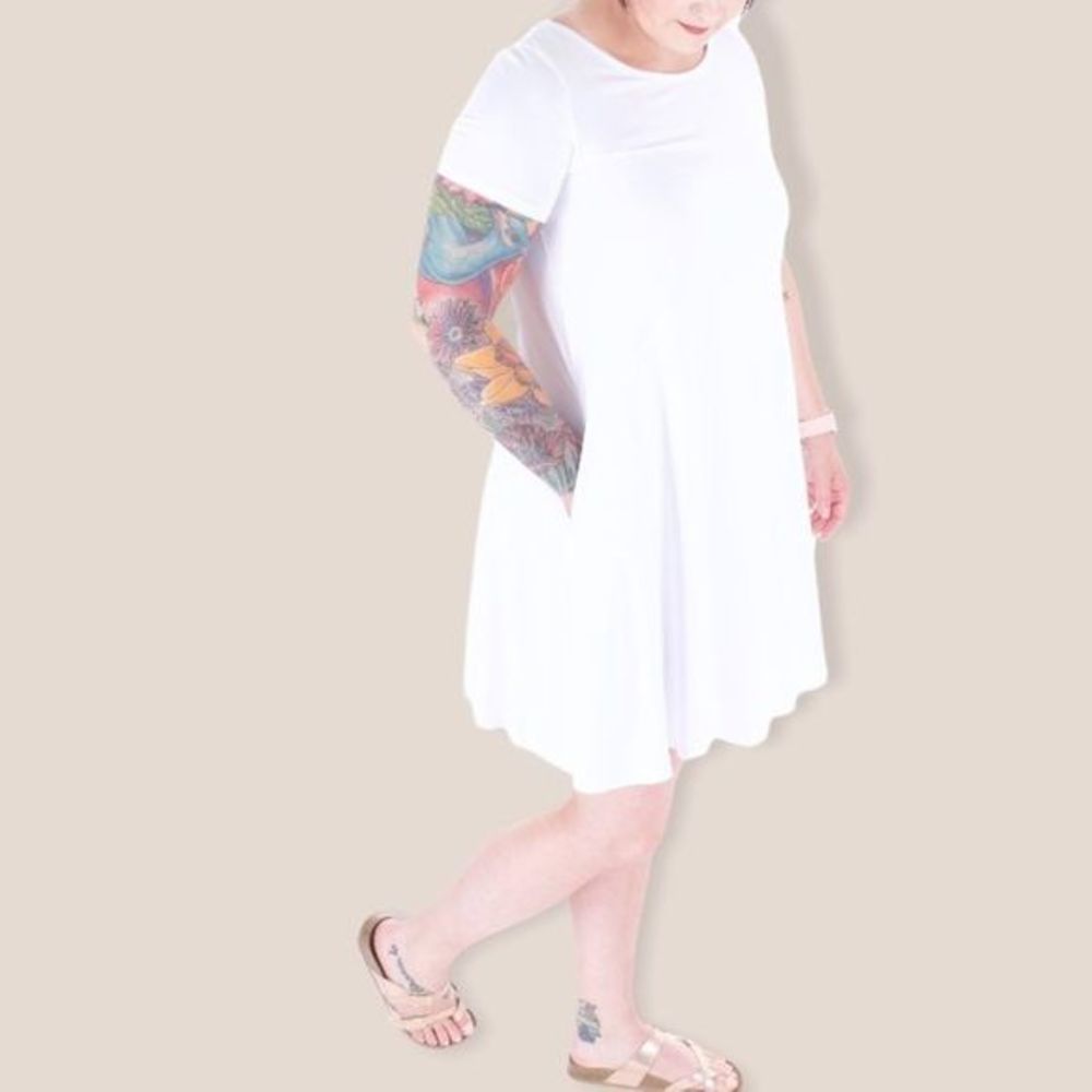 White Tunic Dress from Charley Project - NWT